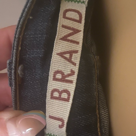 J Brand low rise jeans dark blue bootcut size 27 - Picture 4 of 4